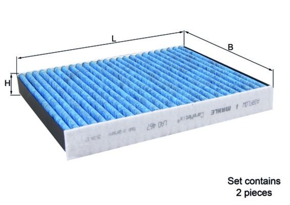 Mahle Filter, Innenraumluft LAO 467/S-image