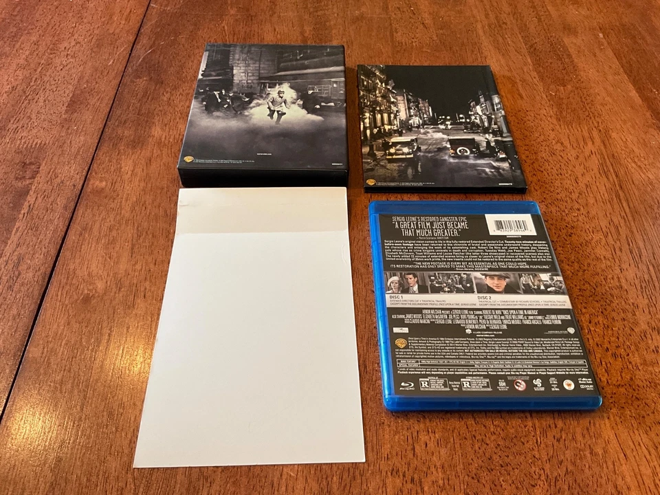 Once Upon a Time in America Blu-ray 2014, 2-Disc Set Collectors Edition - EUC - Image 2 of 4