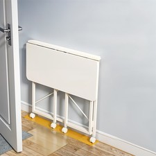 100cm Sturdy Foldable Desk for Reading & Work Sleek Space-saving Design for Home