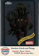 2025 Topps Chrome Marvel #53 FIN Fang Foom
