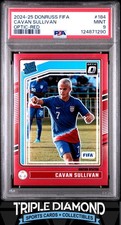 2024-25 Donruss FIFA Cavan Sullivan Optic Rated Rookie Red #188/299 PSA 9 L102