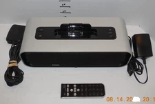 Sirius XM Satellite Radio Docking Speaker Station XMAS100 with Antenna Remote