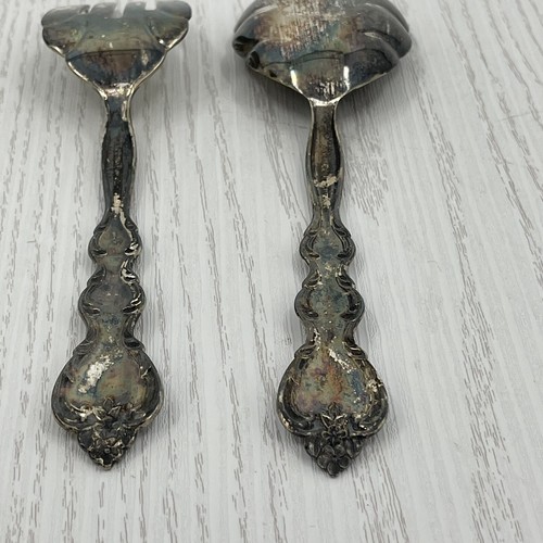 International Silver Silverplate 9" Serving Fork Spoon Sea Shell Elegant Fancy - 第 6/11 張圖片