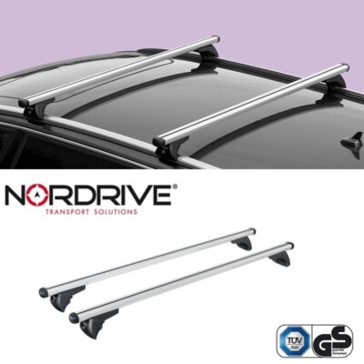 NORDRIVE NOWA ALU Dachträger für PEUGEOT 2008 2. GEN. Geschlossene Reling 2019+