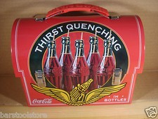 Coca-Cola (Coke) Gew&ouml;lbte Blechdose / Trage Alle / Vesperbox: Durst Abschrecken