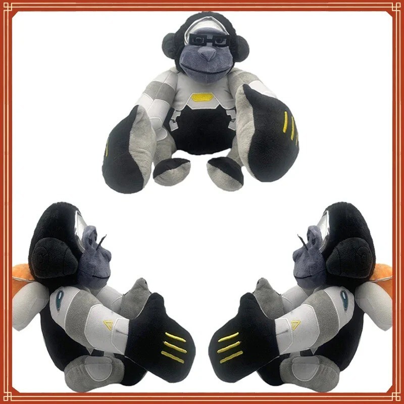 26cm Jumbo Winston Plush Doll Overwatch Game Gorilla Figure