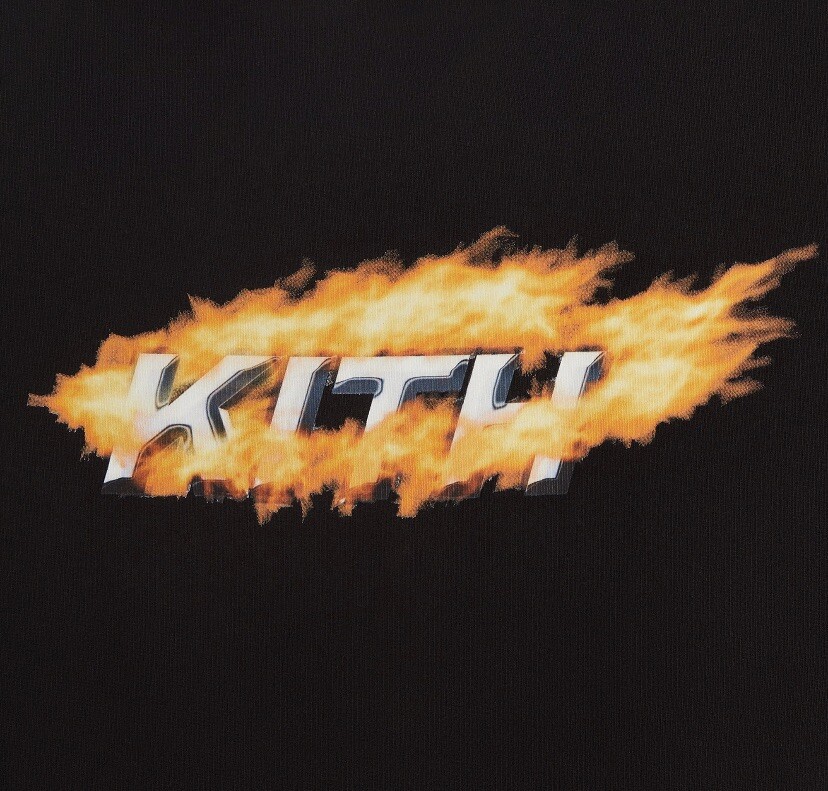Kith Orbit Flame Vintage Nelson Crewneck Size Large New Rare | eBay