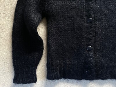 トップス VINTAGE SPECIALBLACK MOHAIR CARDIGAN トップス VINTAGE SPECIALBLACK MOHAIR CARDIGAN Vintage