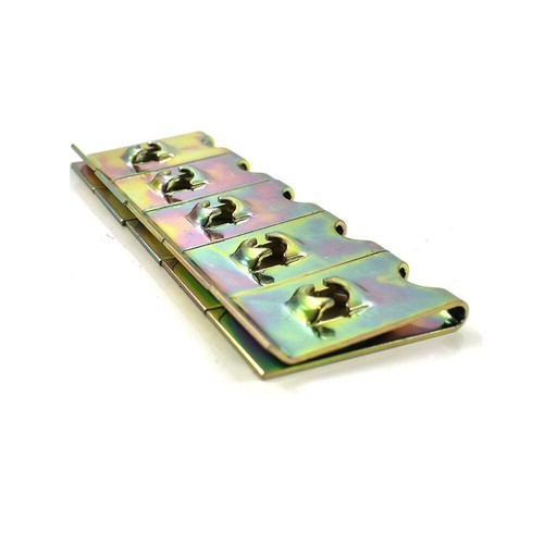 110tlg U-Clip Mutter Klemmmuttern M6-M12 Schnappmutter Käfigmutter Blechmuttern - Bild 9 von 14