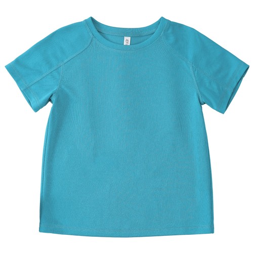 Kids Boys Top Golf Tee Soccer T-shirt Solid Color Blouse Tennis Sweatshirt Gym - Picture 37 of 63