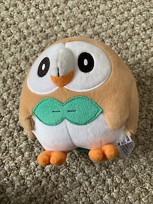 11'' Offical Rowlet Center Trainer Size Plush Toys Generation Vii Gifts 