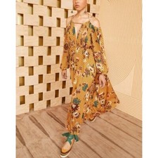 Ulla Johnson Noemi MIDI Dress Floral Women's XS NWT $690