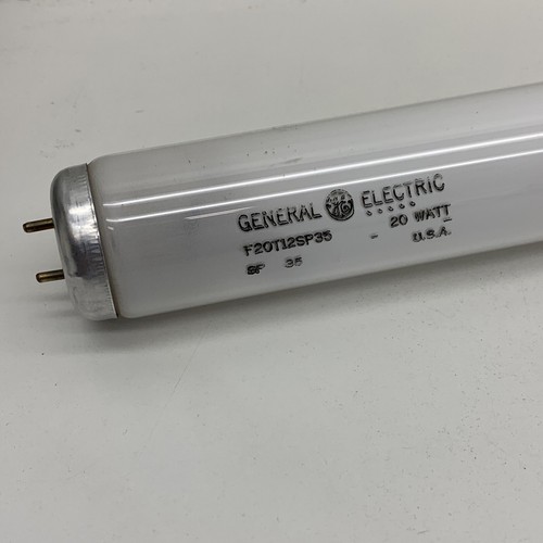 GE F20T12/SP35 Fluorescent 20-Watt 24" Lamp Light Bulb 20W 3500K Made in USA - Picture 4 of 5