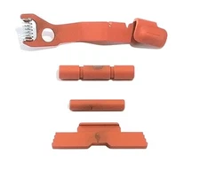 Ghost HiViz Orange Slide Stop Release Plus Control Kit For Glock 43 43X 48