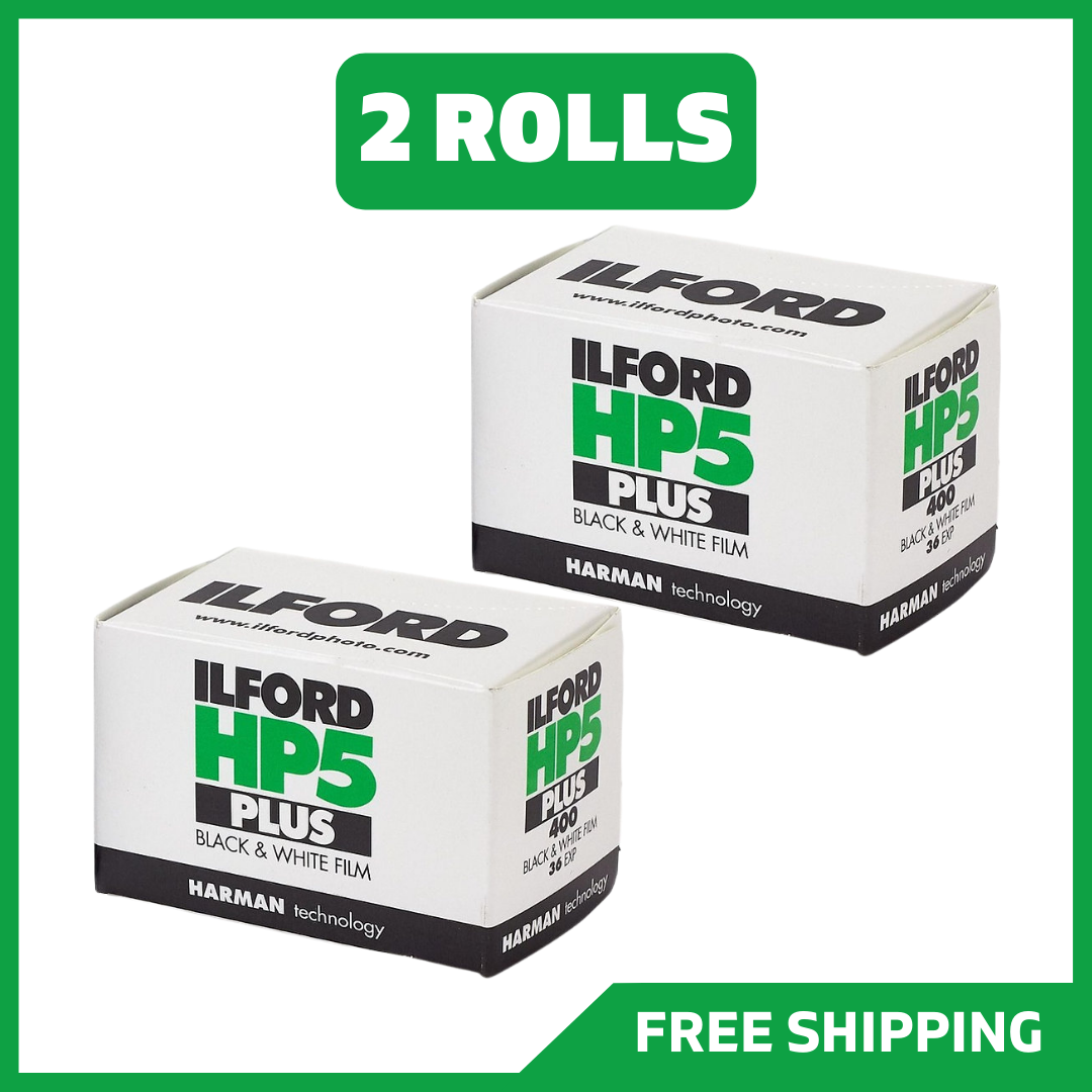 Rolls ILFORD HP5 PLUS 400 35mm 36exp Harman Black White Negative Film