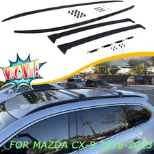 4PC Roof Rack Cross Bars For Mazda CX-9 2016-2023 Upgraded Roof Racks Crossbars