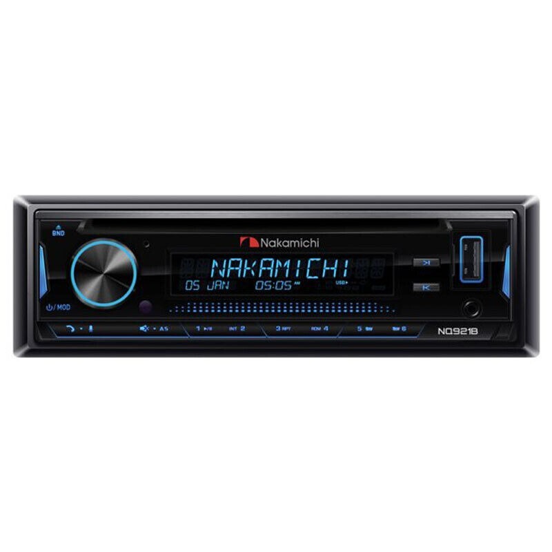 NAKAMICHI NQ921B  Single-DIN CD USB Bluetooth Radio Receiver Car Stereo