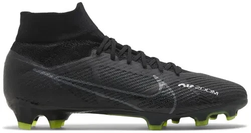 Nike Zoom Mercurial Superfly 9 Pro FG Black Volt for Sale