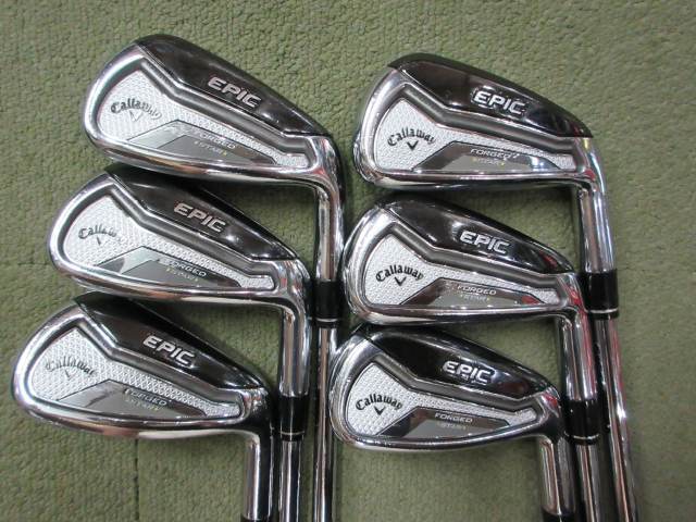 Golf Iron Set Callaway EPIC FORGED STAR N.S.PRO 950GH neo (S) 6pcs 