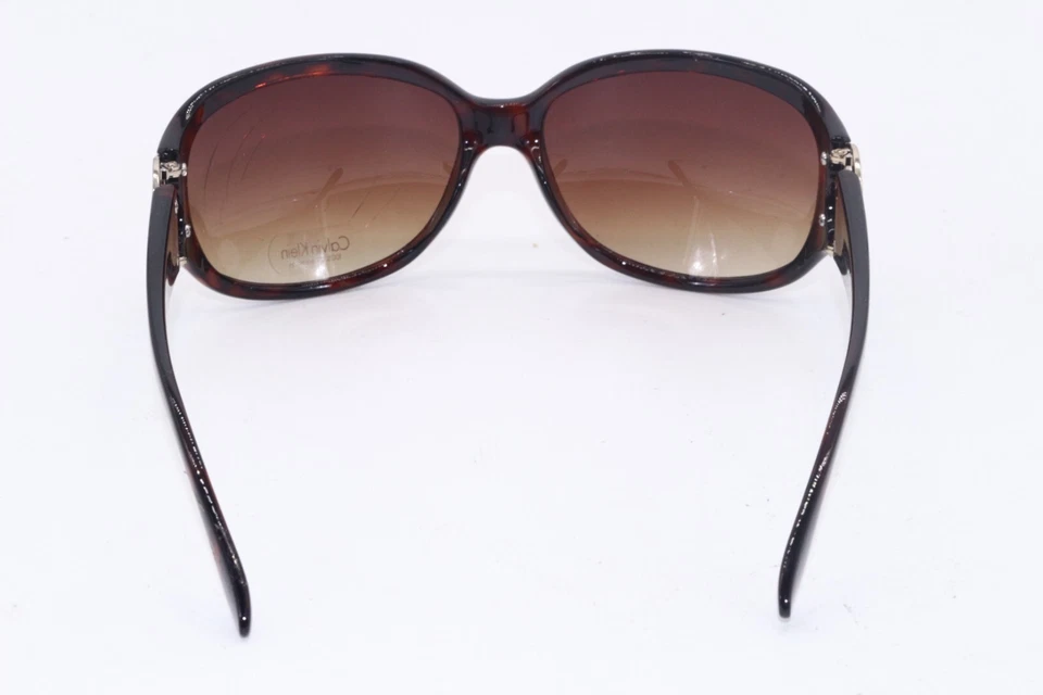 GAFAS DE SOL CALVIN KLEIN R547S 206 OVALADAS MARRÓN AUTÉNTICO MONTURAS DE DISEÑO - Foto 4 de 4