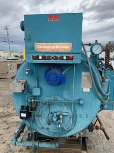 100 HP Cleaver Brooks Model CB 700-100S 150PSI Steam Boiler, w/Feedwater Skid