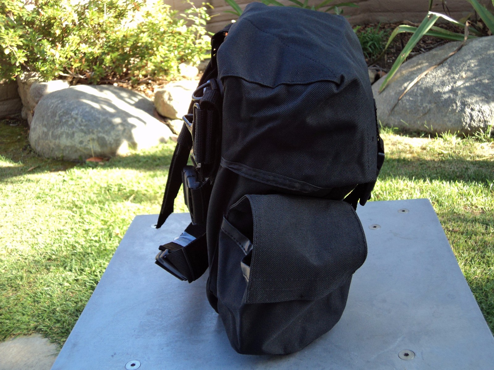 Tactical Gas Mask Pouch / Respirator Carrier/Bag Hvy-Duty,Drop-Leg ...