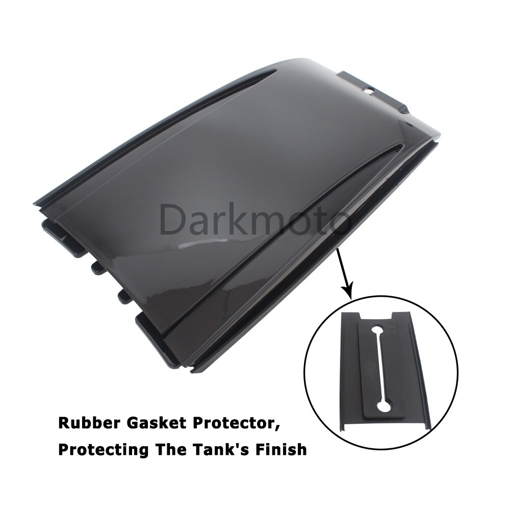 Gloss Black Lower Dash Tank Panel Kits For Harley Davidson Softail