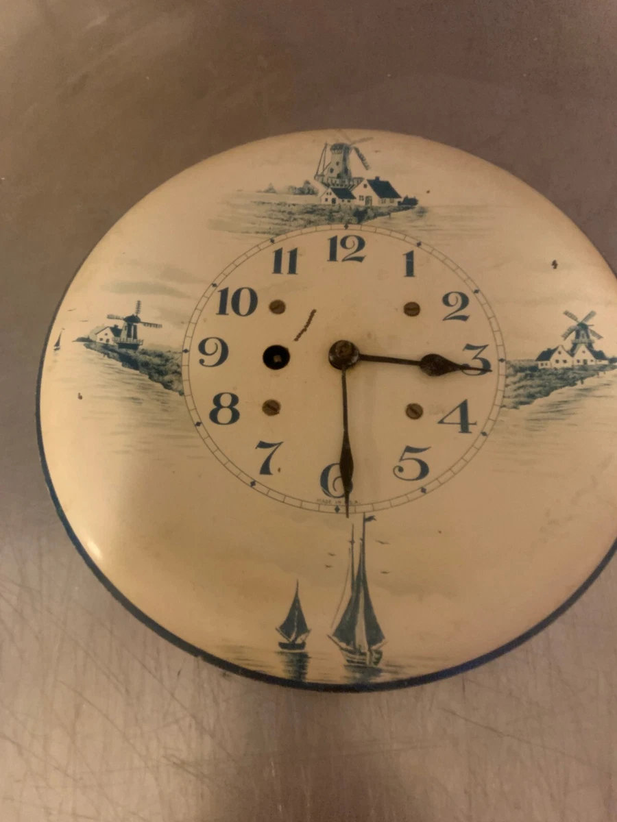 Delft Clock Indiana Collectible Wall Clocks 1930-1969 for sale | eBay