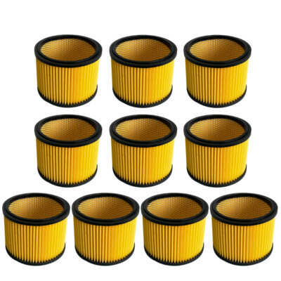 10x Faltenfilter für Einhell RT-VC 1500 WM RT-VC 1600 E RT-VC 1630 SA TC-VC 1815