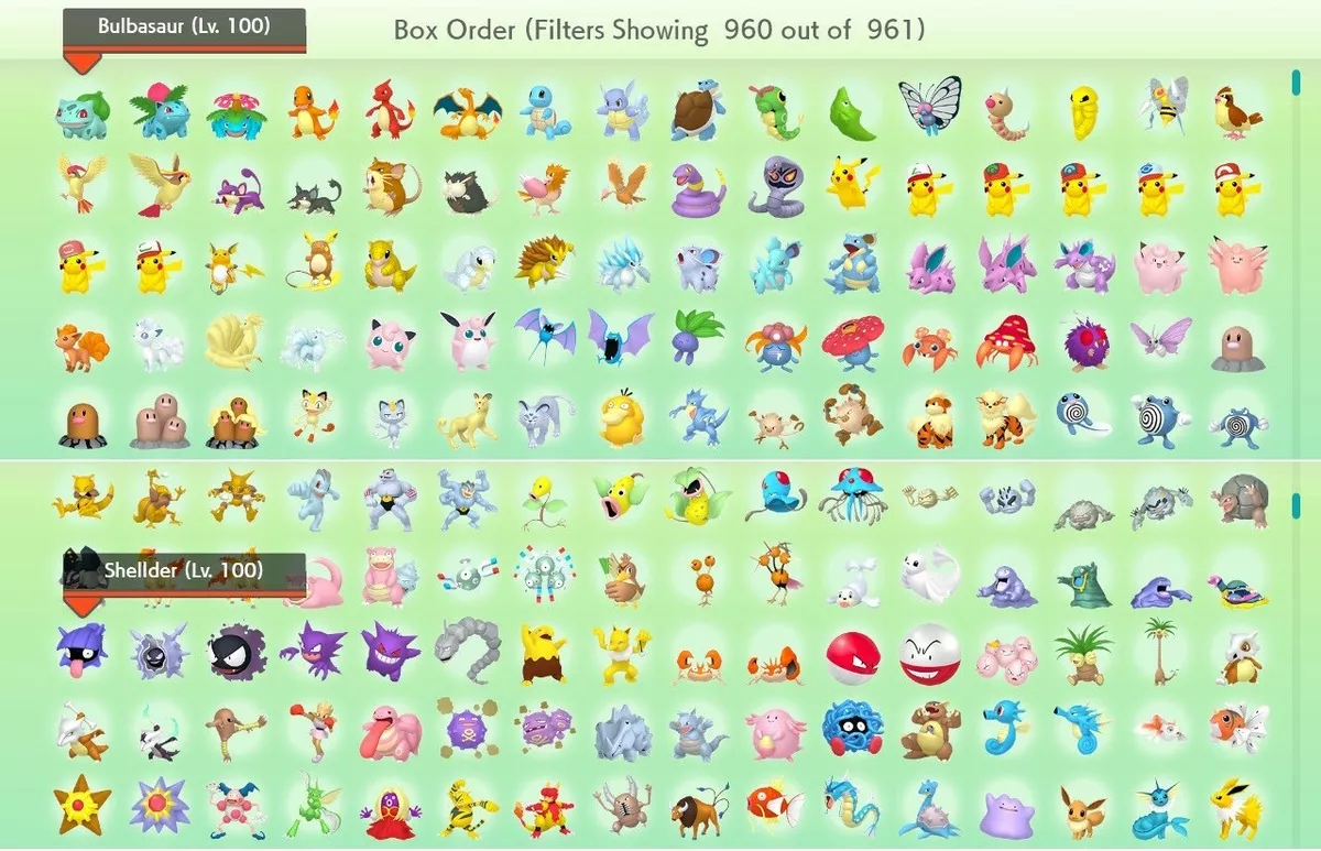 The GO 'Dex is complete! : r/PokemonHome