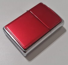 ZIPPO RED ANODIZED ALUMINUM - 01 - NEW - VERY RARE !!!