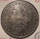 1900-S Morgan Silver Dollar, VF