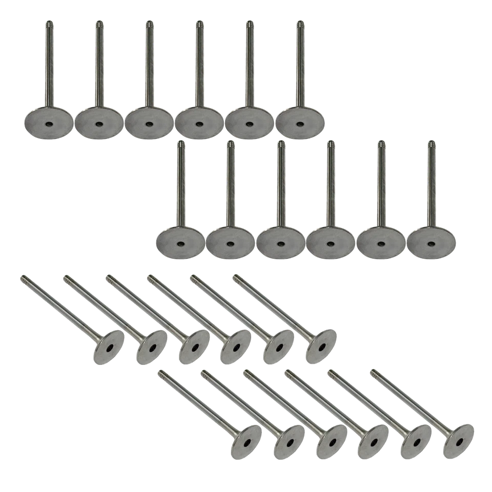24Pcs Engine Valve Set Fit For BMW 330i 530i M3 E36 E39 E46 M52 M54 2.5 3.0L - Image 3 of 4