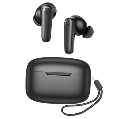 Wireless Ear Buds Bluetooth 5.4 Headphones 60H Playtime Deep Bass Stereo Black