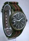 Vtg 1980s Timex Camper MK1 Military Field Mechanical Macgyver 36mm Gents Watch