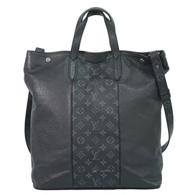 Sac Louis Vuitton City Tote M30431 Taigarama Monogram Eclipse Canvas 2way noir - Photo 1/4