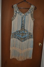 Great Gatsby Roaring 20's Flapper Dress - Size Large