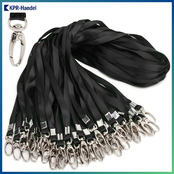 Lanyards 50Er Pack 17,7 Zoll Mit Clip FüR Ausweise Und Id-Badges-image