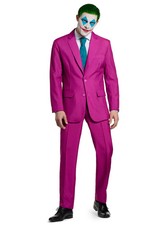 Ruby Red Joker Kostüm Anzug - Halloween Karneval - Kein Joke: dieser Anzug lässt