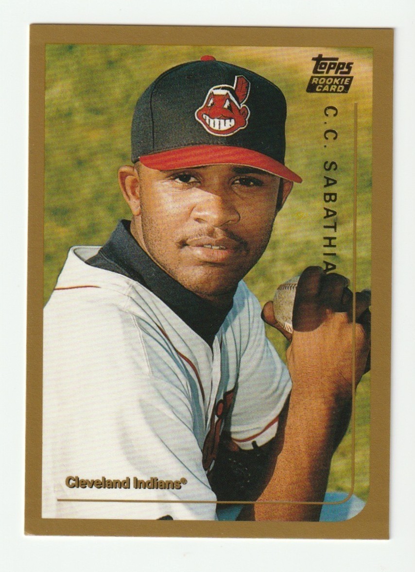 1999 Topps Traded CC Sabathia RC Card #T33 HOF Rookie Indians Yankees 3