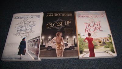 Other Lady Vanishes, Close Up, & TIght Rope by Amanda Quick (paperback)