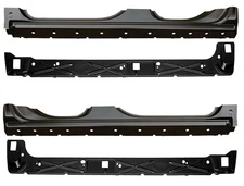 Double Cab Inner & Outer Rocker Panel Kit for 14-18 Chevy Pickup Silverado