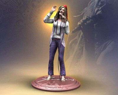 Actionfigur Rock Icon Knuckle Bonz - Janis Joplin aus Resin 20cm