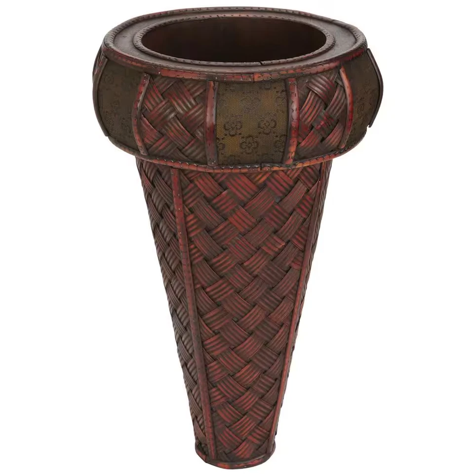 Декоративная деревянная ваза с подставкой держатель для цветов высотой 22 для домашнего декора сеялки - Изображение 3 из 4