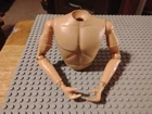 (B) Vintage 1960s GI Joe Patent Pending Upper Torso w/ Arms
