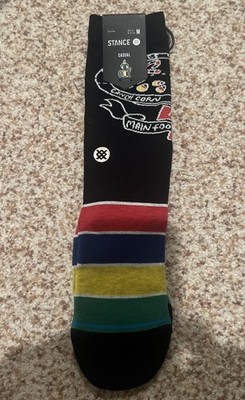 Stance Elf 4 Main Food Groups Christmas Movie Socks Medium Men's 6-8.5