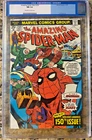 Amazing Spider-Man #150 CGC 9.4 OW-W Pages Anniversary Issue OLD LABEL