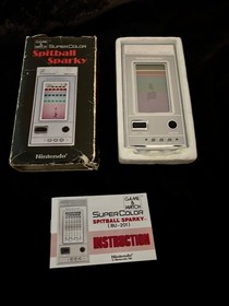 Nintendo Game & Watch Spitball Sparky vintage classic toy games battery operated