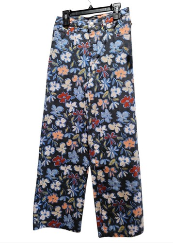 NWT Originality Floral Twill Girls Size M Pants/A - Picture 4 of 5