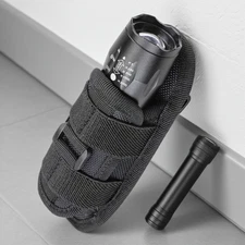 Flashlight Pouch 360 Degree Rotatable Holster Outdoor Portable Hiking Waist Bag